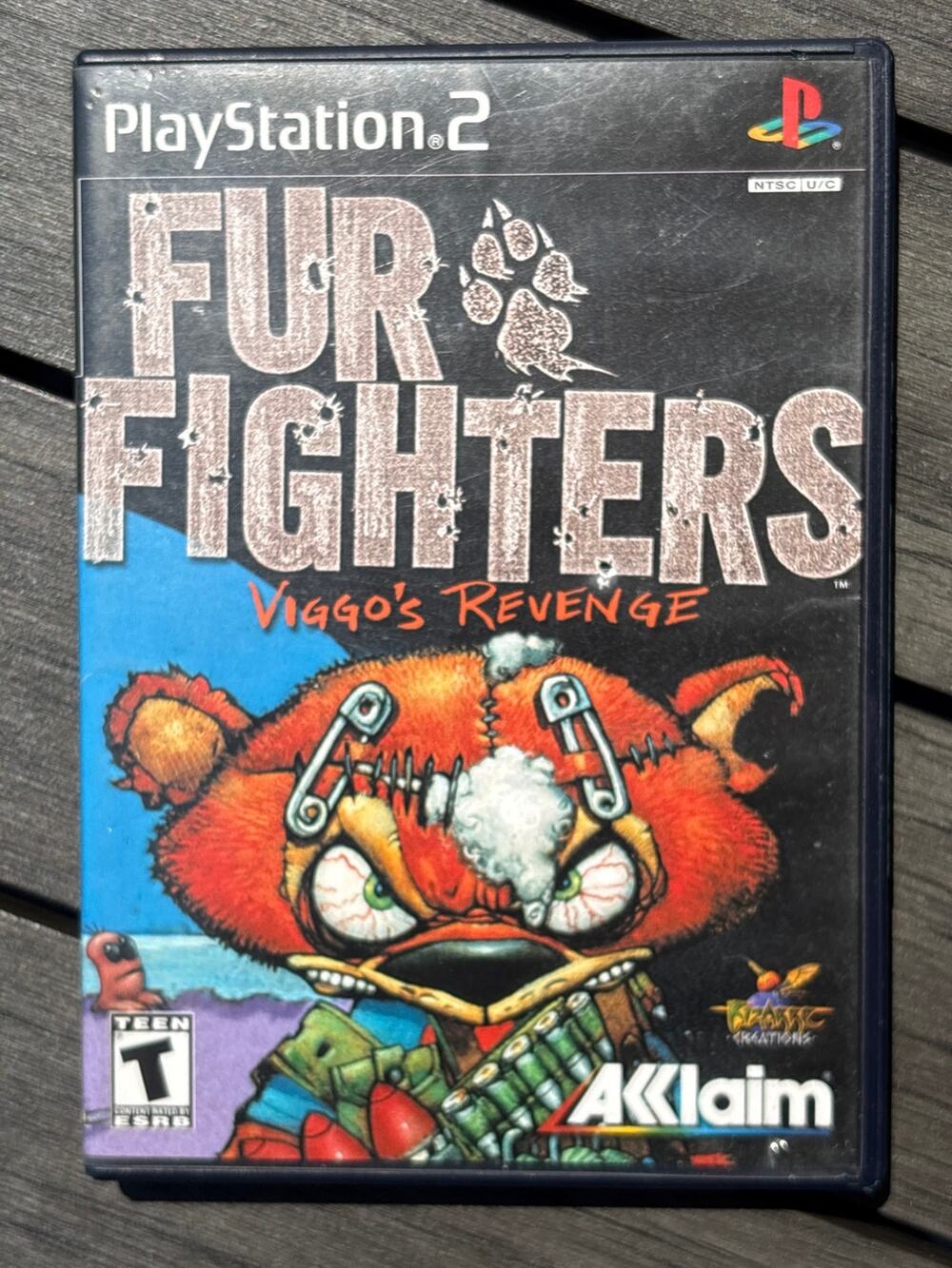FUR FIGHTERS Viggo's Revenge Game for PlayStation 2 PS2 W/Reg card & Manual